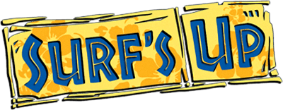 Surf's Up title screen for Wii